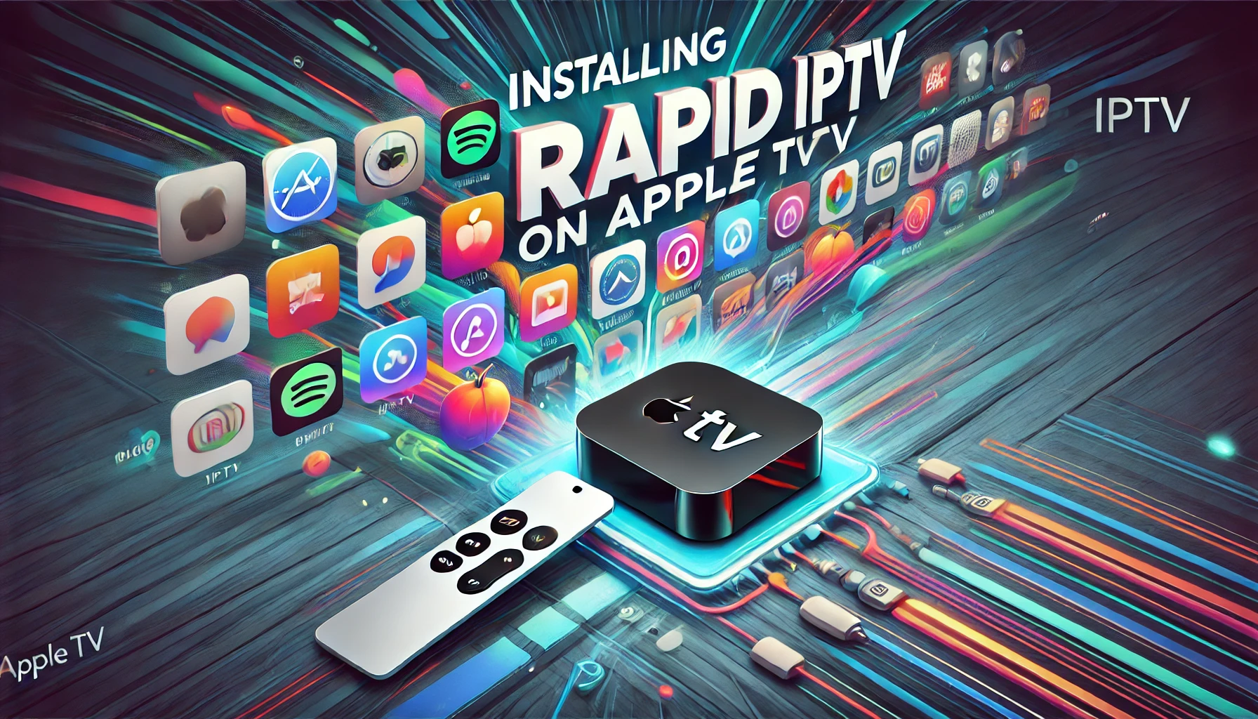 Install Rapid IPTV on Apple TV